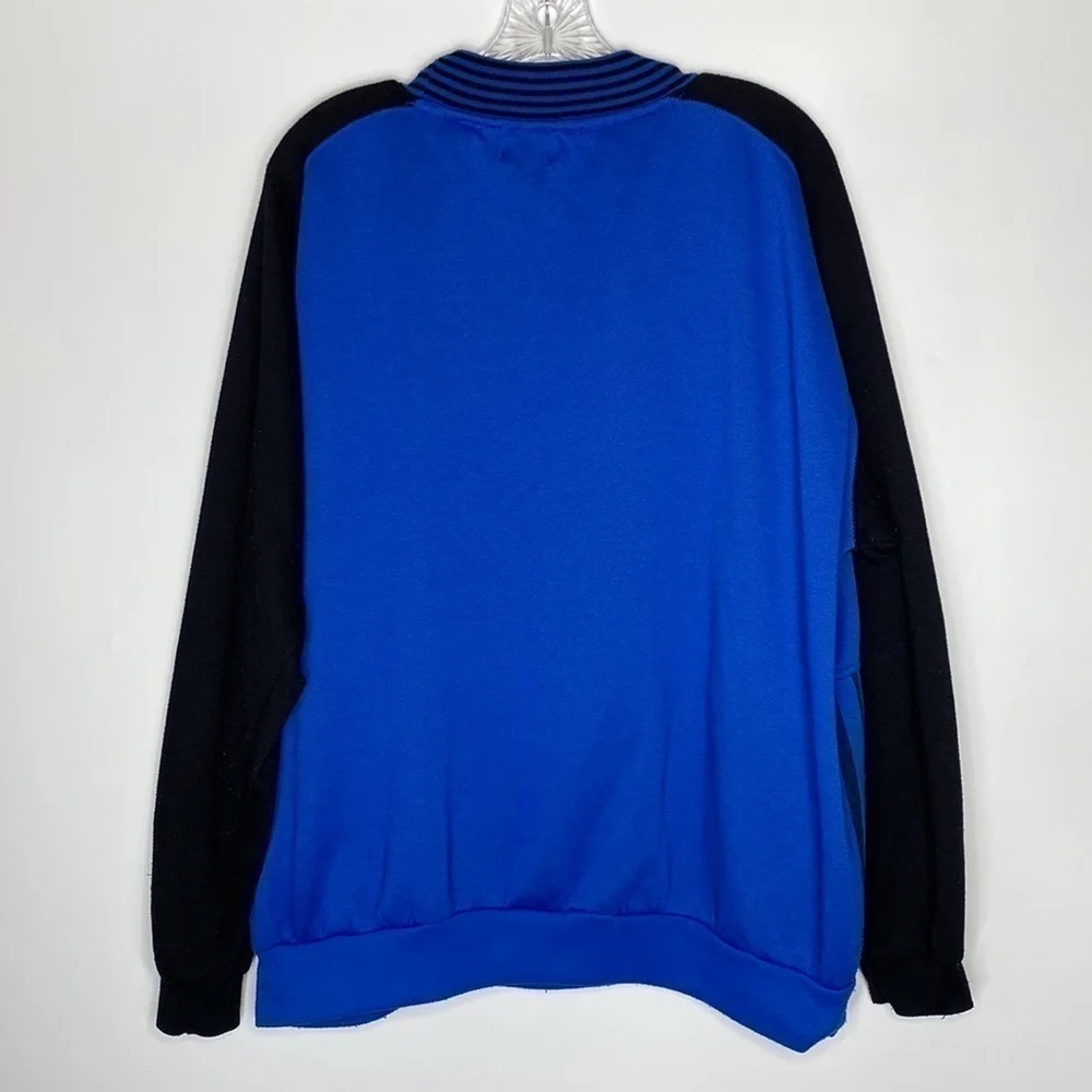Vintage McGregor Mount McGregor Adventurer Blue Striped Sweatshirt XXL